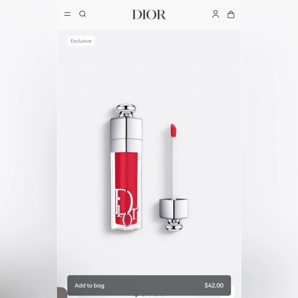 Dior Addict Lip Maximizer in Shade 022 Intense Red